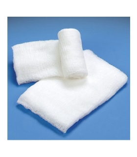 DeRoyal Fluff Bandage Roll Fluftex™ Gauze 6-Ply 4-1/2 Inch X 4-1/10 Yard Roll Sterile