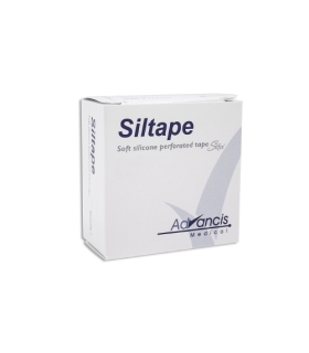 Dukal Medical Tape Siltape Skin Friendly Silicone 1-1/2 Inch X 1-1/2 Yard White NonSterile