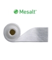 Molnlycke Healthcare Impregnated Dressing Mesalt 4" x 4" Viscose / Polyester Sodium Chloride Sterile