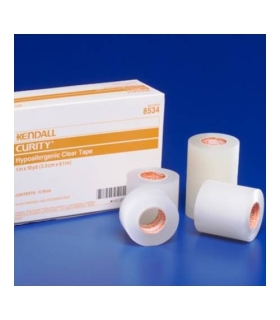 Cardinal Health Medical Tape Curity Plastic 1/2" x 10 Yards