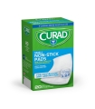 Curad Sterile Nonstick Pads, 12 BX/Case