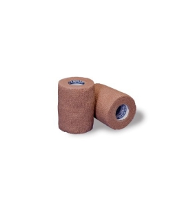 Cardinal Health Compression Bandage Flex-Wrap Cotton / Rubber Blend 4" x 5 Yard NonSterile