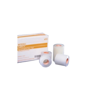 Cardinal Health Curity Hypoallergenic Clear Tape 3" x 10 yds.