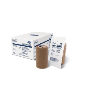 Hartmann - Cohesive Bandage Co-Lastic® 4" x 5 Yard Standard Compression Self-adherent Closure Tan Sterile