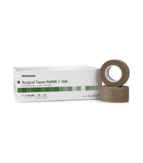McKesson - Medical Tape Paper 1" X 10 Yard Tan NonSterile