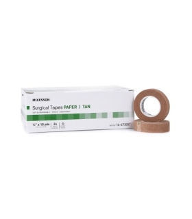 McKesson - Medical Tape Paper 0.5" X 10 Yard Tan NonSterile