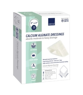 Abena - Calcium Alginate Dressing 2 X 2" Square