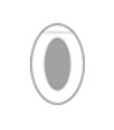 Ferris Mfg - Silver Dressing PolyMem Shapes 2" x 3" Oval