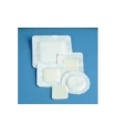 DeRoyal - Foam Dressing Polyderm 4" x 4" Square 2-" x 2-" Pad Sterile