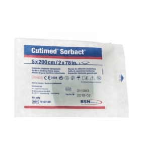 BSN Medical - Impregnated Dressing Cutimed Sorbact 2" x 78.7" Gauze Sorbact Sterile