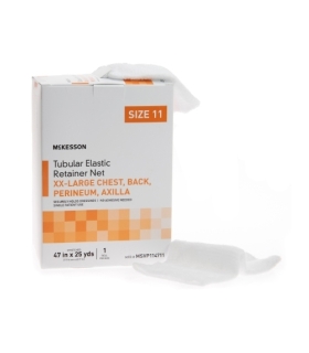 McKesson - Tubular Bandage XX-Large Chest / Back / Perineum / Axilla Elastic Net 47 Inch X 25 Yards (119.4 cm X 22.9 m) Size 11