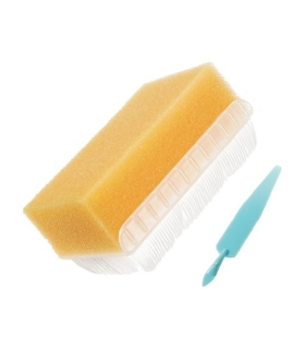 Meta title-BD Impregnated Scrub Brush E-Z Scrub™ Polyethylene Blue, 30/Box,Medical Supply,MON 37111700,Wound Care,Wound Care Acc