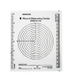 McKesson Wound Measuring Guide 5" x 7" Clear Plastic NonSterile