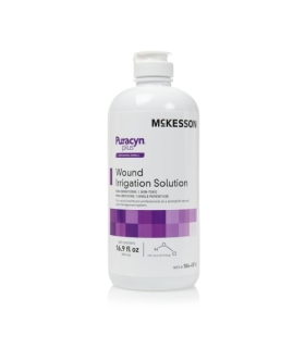 McKesson Wound Irrigation Solution Puracyn Plus Professional 16.9 oz. Flip Top Bottle NonSterile