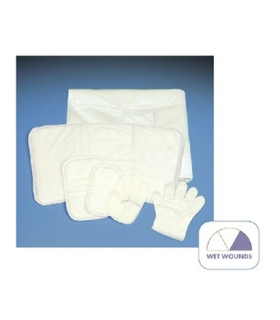 DeRoyal Sofsorb Sterile Absorbent Wound Dressing 4in x 6in Non Latex