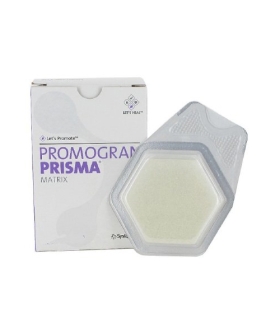 Systagenix Collagen Dressing with Silver Promogran Prisma Matrix 19.1" x 19.1" Square Sterile