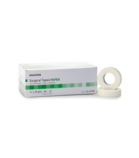 McKesson Surgical Tape Medi-Pak Performance Plus Paper 1/2" x 10 Yards NonSterile