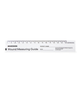 Meta title-McKesson Wound Measuring Guide 6" Paper NonSterile, 288 EA/Case,Medical Supply,MON 16492120,Wound Care,Documentation,