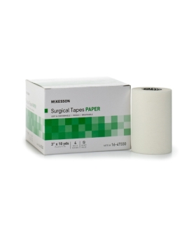 McKesson Surgical Tape Medi-Pak Performance Plus Paper 3" x 10 Yards NonSterile