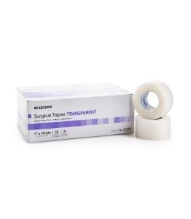 McKesson Surgical Tape Medi-Pak Performance Plus Plastic 1" x 10 Yards NonSterile