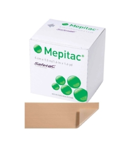 Molnlycke Healthcare Medical Tape Mepitac Silicone 1-1/2" x 59"