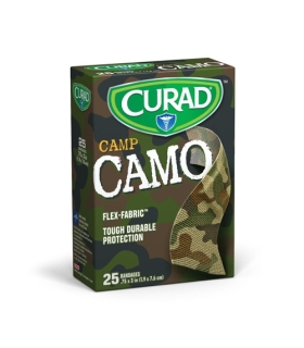 Curad Camp CAMO Bandages - 3/4" x 3"