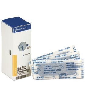 First Aid Only Metal Detectable Adhesive Bandages