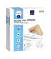 Abena Silicone Foam Dressing 6 X 6" Square Adhesive with Border, Sterile, 5 EA/Carton