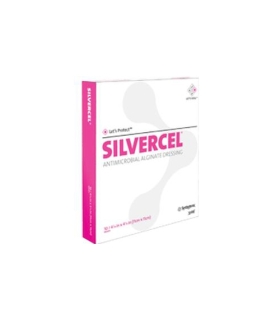 Systagenix Silvercel Antimicrobial Alginate Dressing 4-1/4" x 4-1/4"