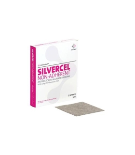Systagenix Silvercel Non-Adherent Antimicrobial Alginate Dressing 4-1/4" x 4-1/4"