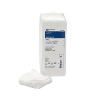Cardinal Health Gauze Sponge Dermacea™ Cotton Gauze 16-Ply 4 x 4" Square NonSterile