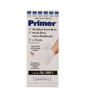 Derma Sciences Unna Boot Bandage Primer® 3 Inch X 10 Yard Gauze Zinc Oxide