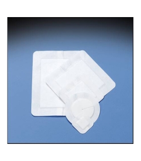 DeRoyal Composite Dressing Covaderm® Plus 4 X 4 Inch Fabric 1 X 1 Inch Pad Sterile