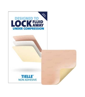 KCI TIELLE Non Adhesive Hydropolymer Foam Dressing