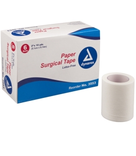 Dynarex Surgical Tape Paper 2" X 10 Yards