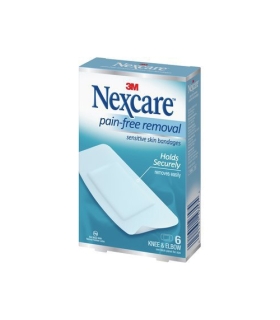 3M Adhesive Strip Nexcare™ Sensitive Skin Assorted Sizes White