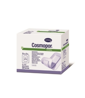 Hartmann Adhesive Dressing Cosmopor® 3-1/8 x 4" Nonwoven Rectangle White Sterile