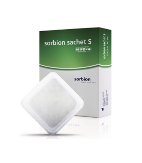 BSN Medical Wound Dressing Cutimed® Sorbion® Sachet S Cellulose / Gel Forming Polymer 6 X 6 Inch