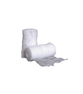 Derma Sciences Conforming Bandage Dutex Cotton 2-Ply 3" x 4-1/2 Yard Roll NonSterile