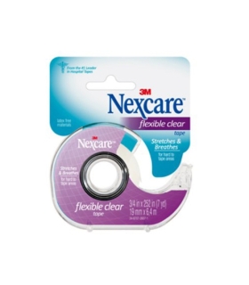 3M Medical Tape Nexcare™Flexible Clear 1" x 10 Yard Clear