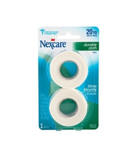 3M Medical Tape Nexcare™ Durable Cloth Cloth 1" x 10 Yard White