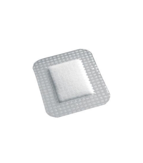 Smith & Nephew Transparent Film Dressing with Pad OpSite Post Op Rectangle 6-1/8 x 3-3/8" 3 Tab Delivery Without Label Sterile