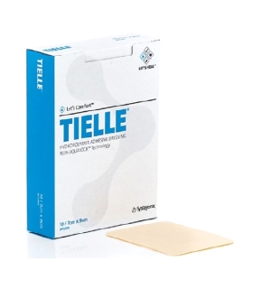 Systagenix Foam Dressing TIELLE™ 4.25 x 4.25" Square Adhesive Sterile