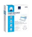 Abena Foam Dressing 3.2 X 3.2" Fenestrated Square Without Border, Sterile, 10 EA/Carton
