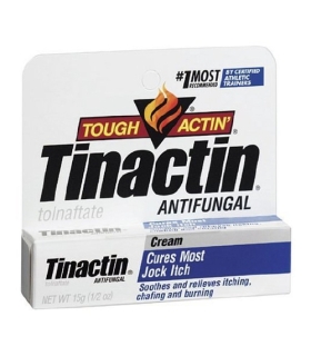 Schering Plough Antifungal Tinactin 1% Strength Cream 30 Gram Tube
