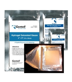 Gentell Drsg Hydrogel 2X2 12Ply 20EA/Box 6Bx/Case Gentell
