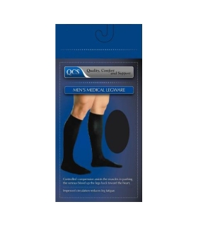 Scott Specialties Compression Socks QCS Knee-high Small Black Closed Toe