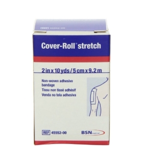 Jobst Cover Roll Adhes Gauze 2in x 10Yd Dressing Retention Sheet Hypoallergenic