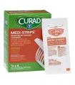 Medline CURAD Sterile Medi-Strip Wound Closure, 1/4" x 4"