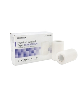 Meta title-McKesson Surgical Tape Plastic 3" x 10 Yards NonSterile, 40 EA/Case,Medical Supply,MON 38692210,Wound Care,Tapes and 